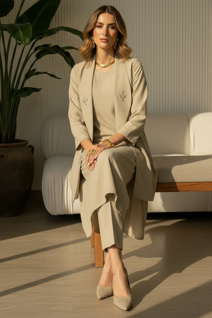 3 Pcs Layered Dress - 001