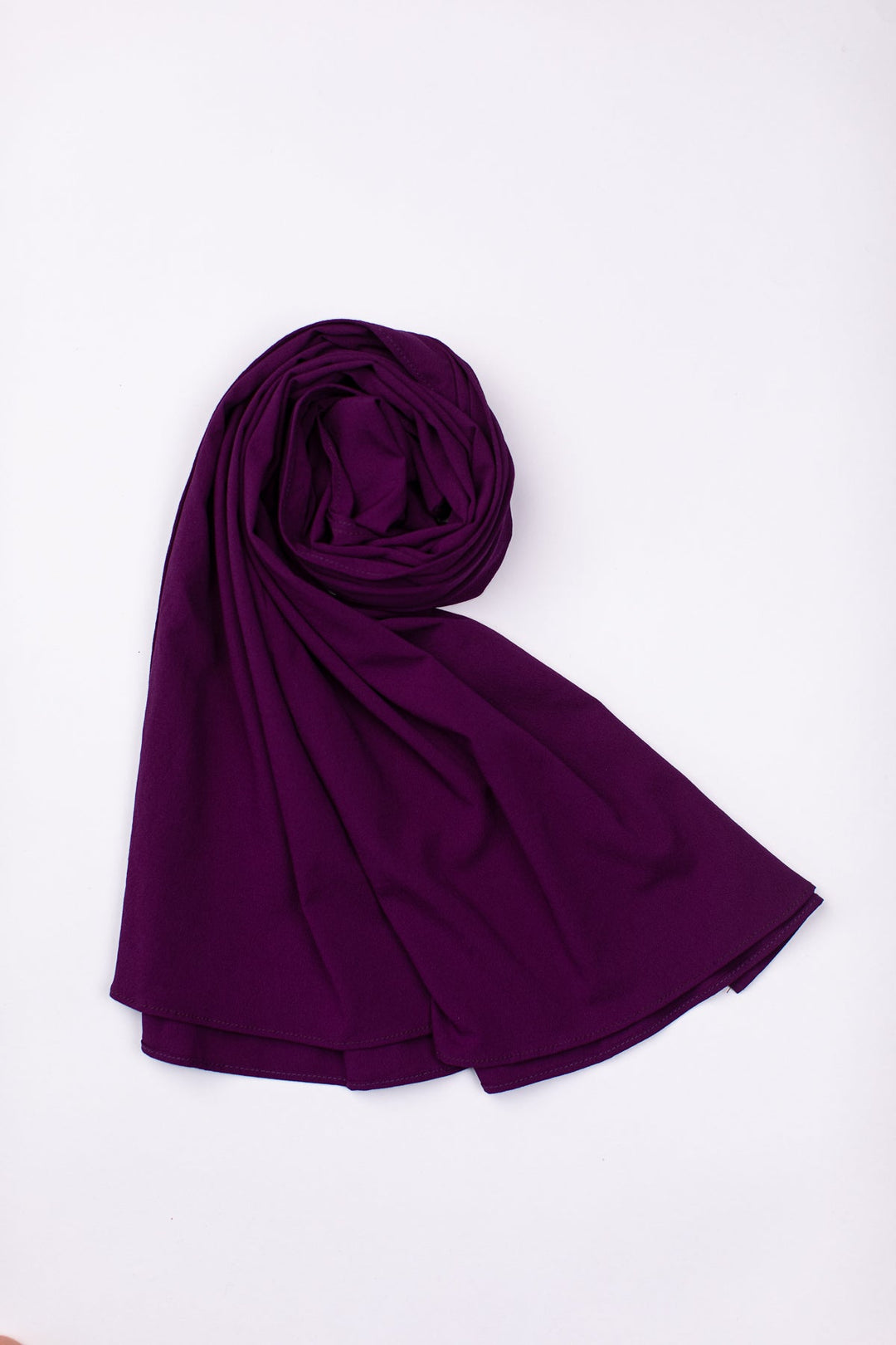 Purple Plain Scarf - Peach Republic