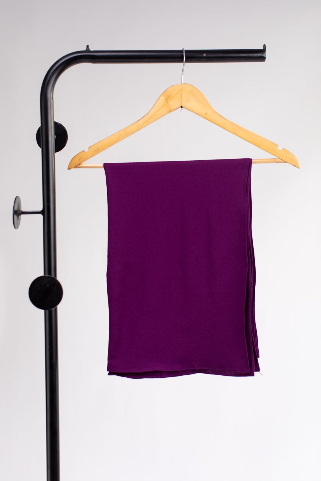 Purple Plain Scarf - Peach Republic