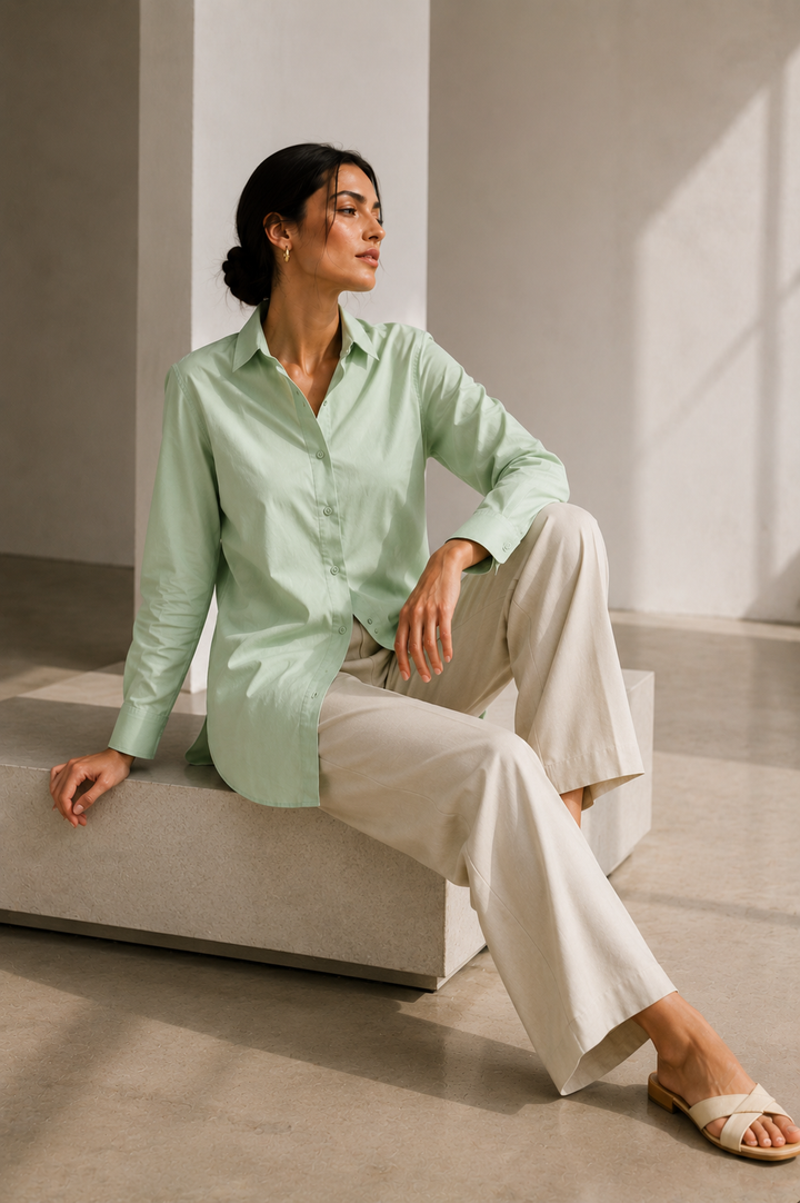 Button-Down Contrast Set
