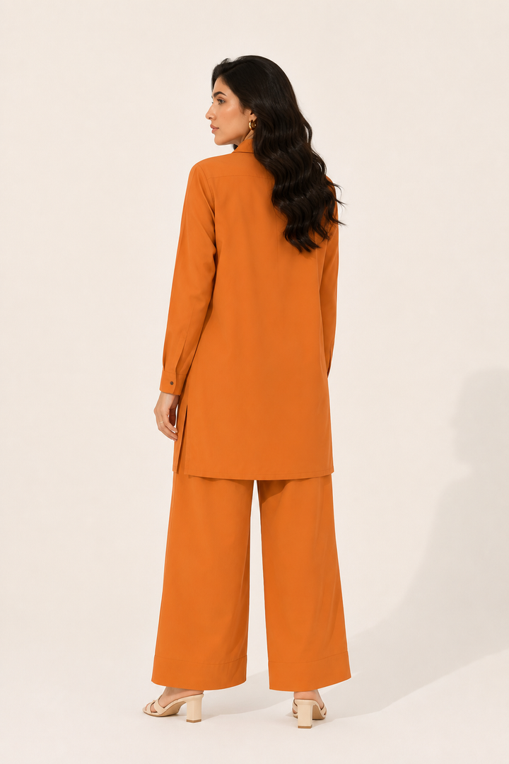 Mustard Tunic Grip Dress