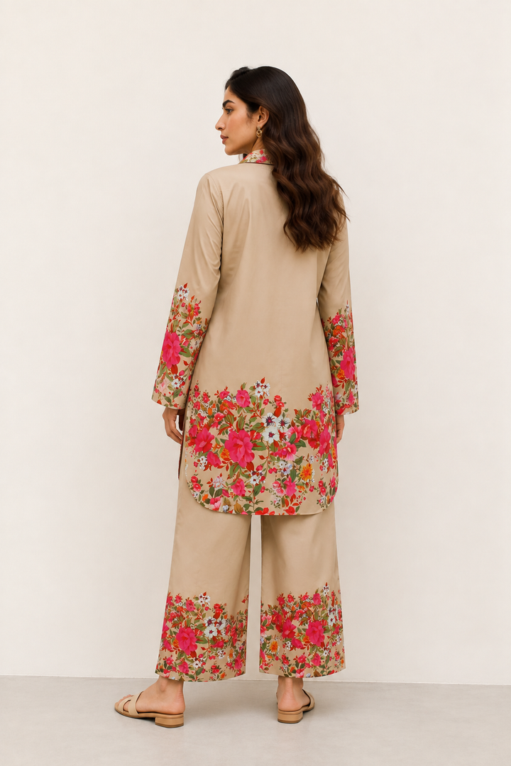 2 Piece - Printed Suit-14