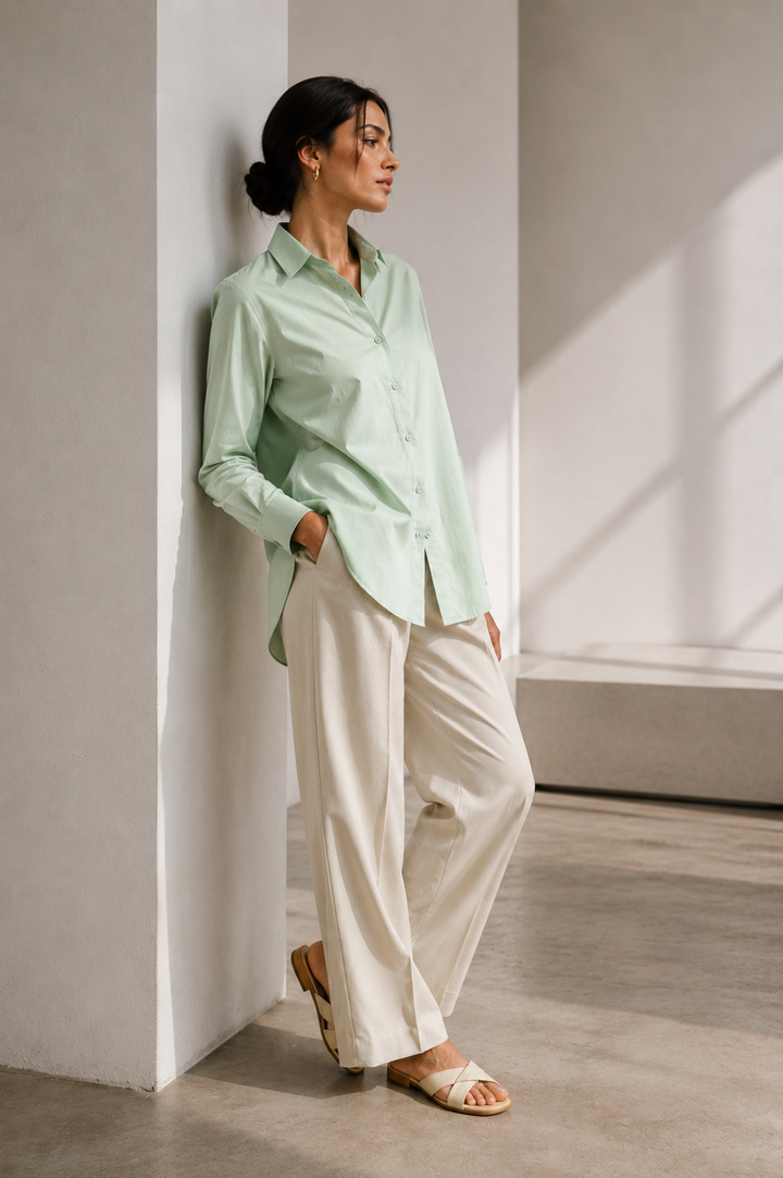 Button-Down Contrast Set