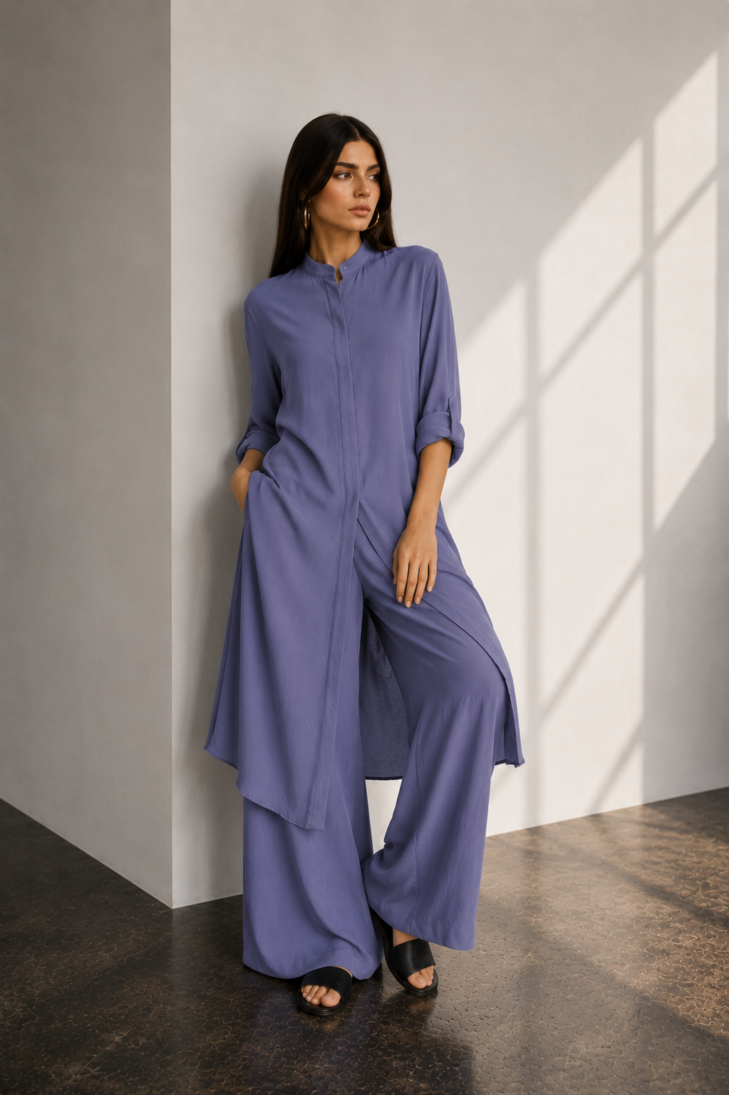 Cloud Blue Co-Ord Set - 02