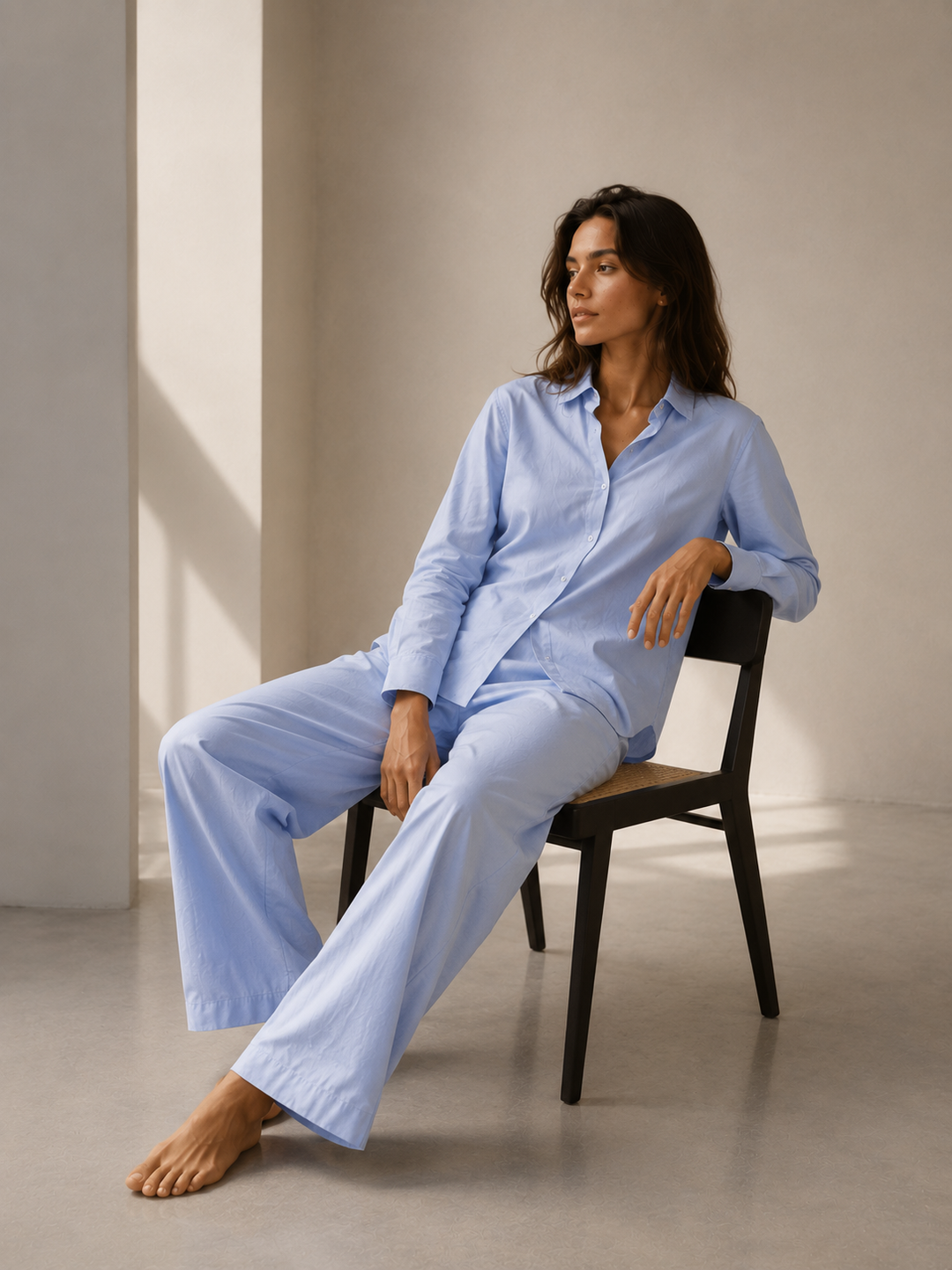 Sky blue Co Ord Set