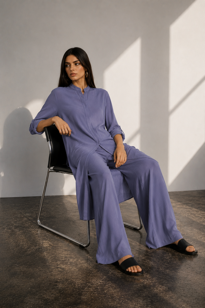 Cloud Blue Co-Ord Set - 02