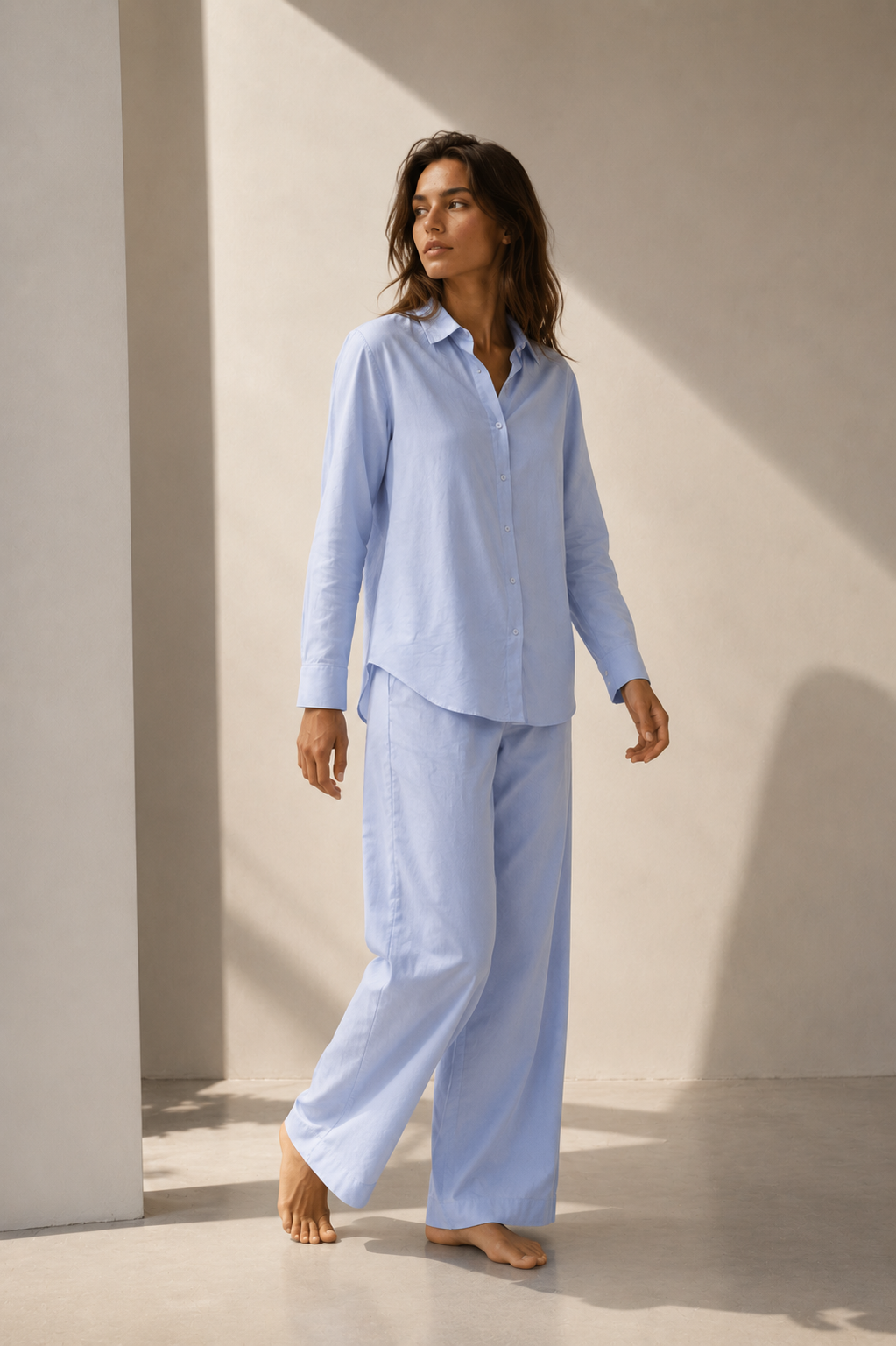 Sky blue Co Ord Set