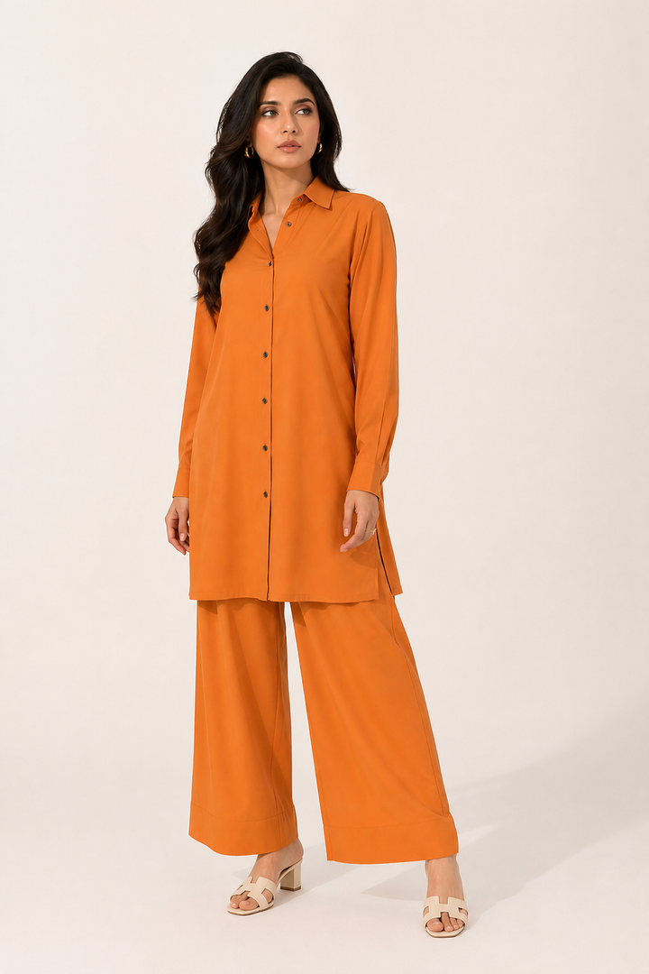 Mustard Tunic Grip Dress