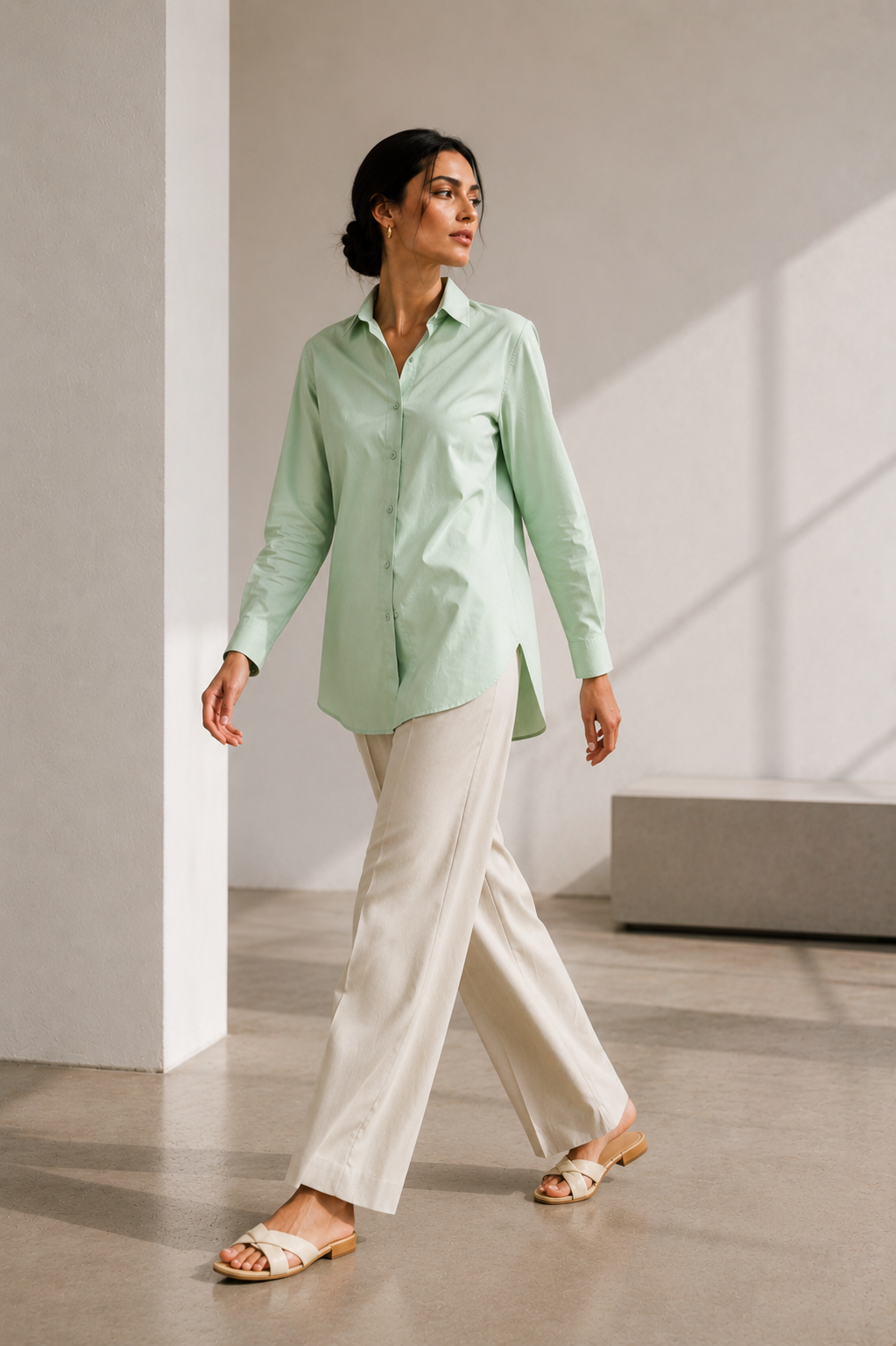 Button-Down Contrast Set