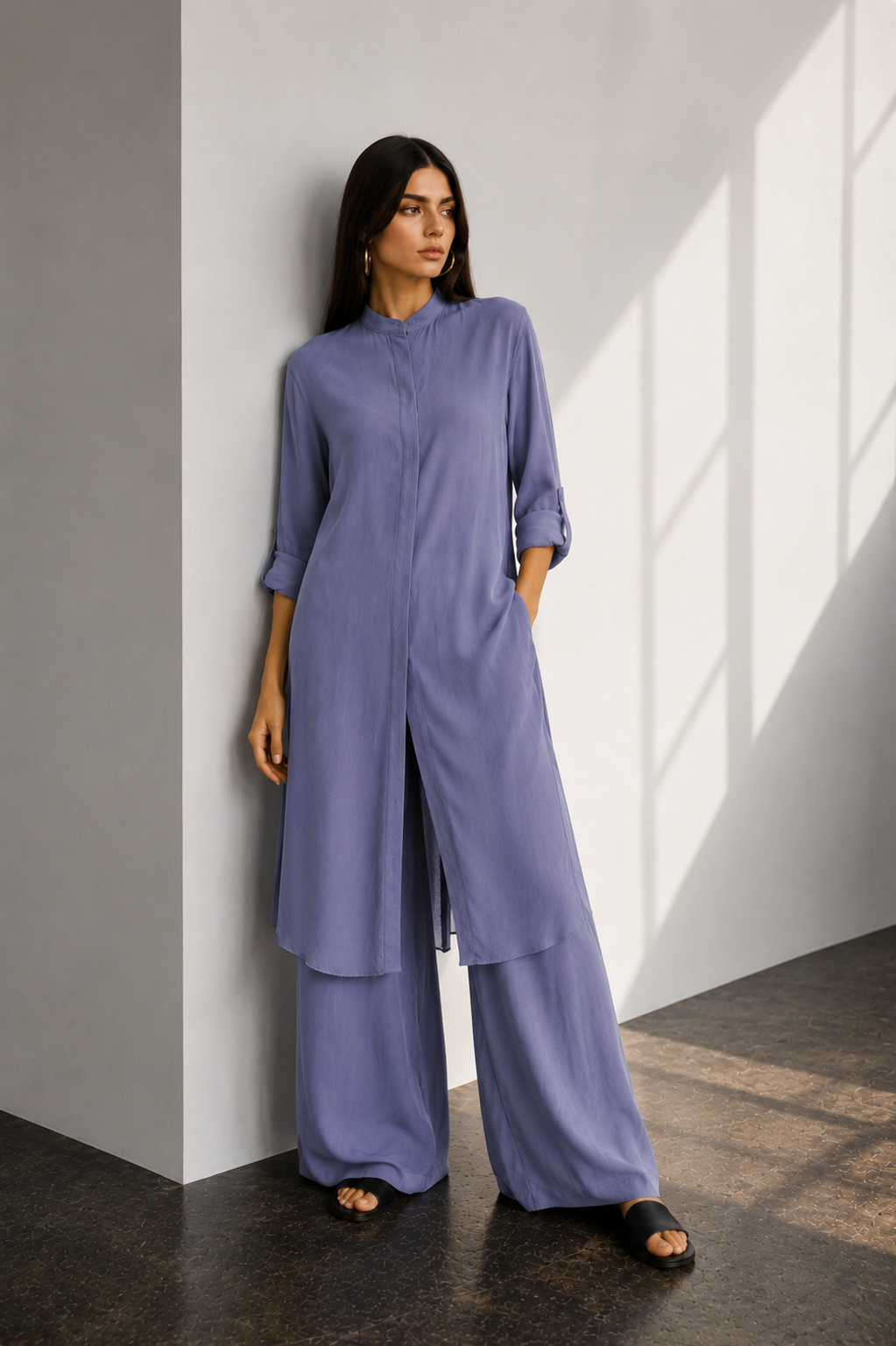 Cloud Blue Co-Ord Set - 02
