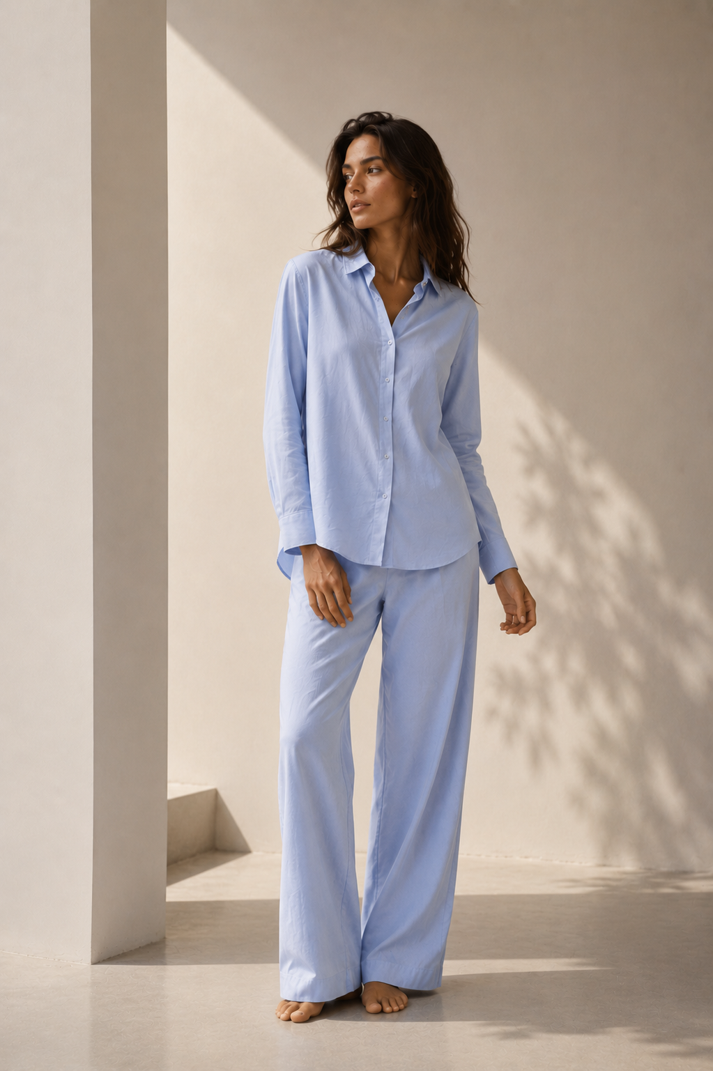 Sky blue Co Ord Set