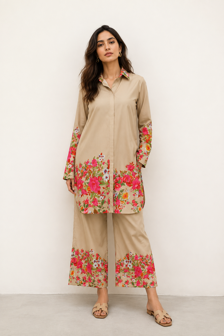 2 Piece - Printed Suit-14