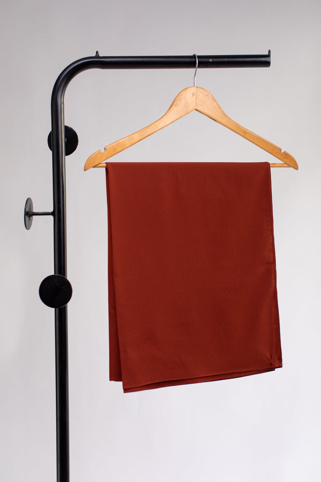 Rust Plain Scarf - Peach Republic
