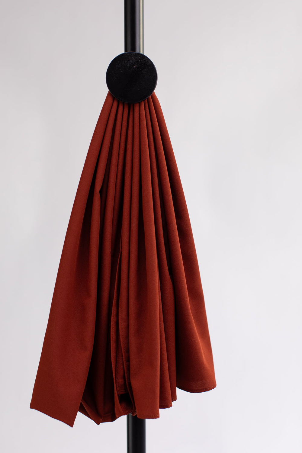 Rust Plain Scarf - Peach Republic