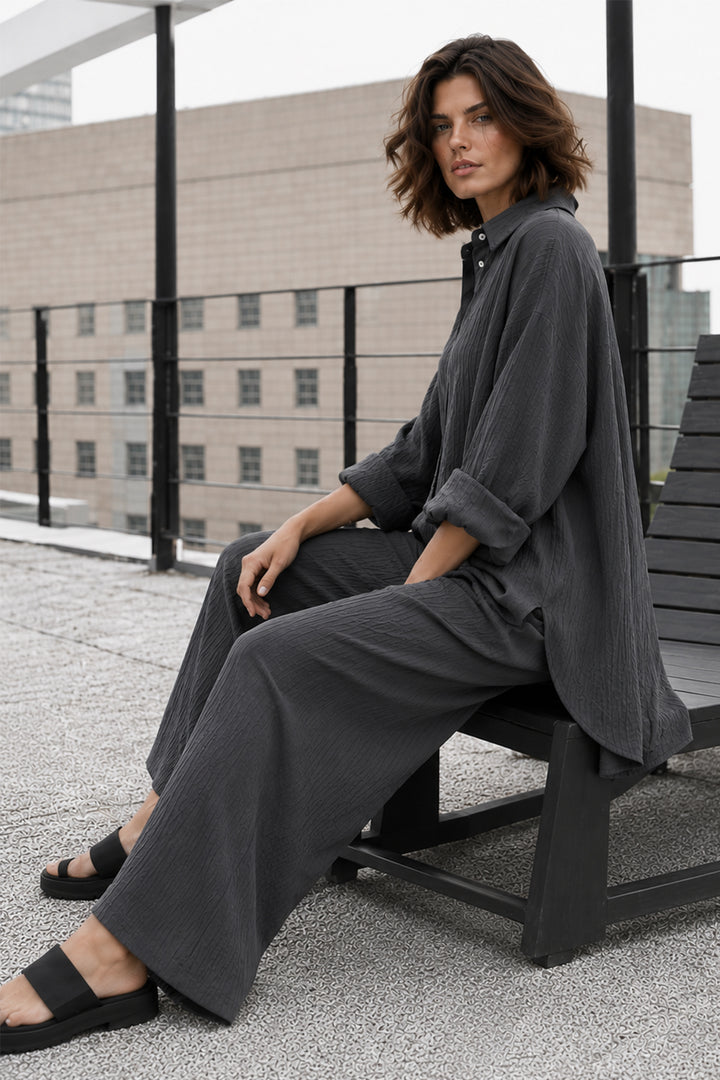 Charcoal Grey Co-ord Set