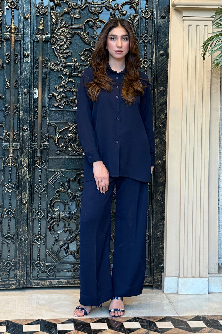 Navy Blue Co-ord Set