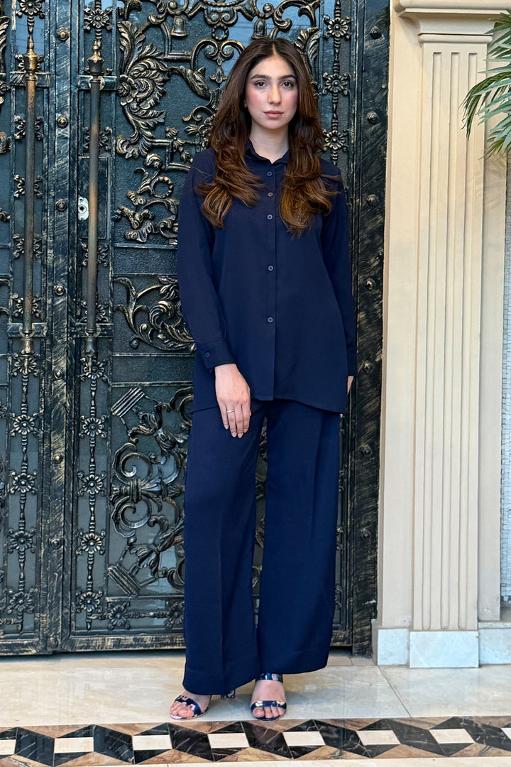 Navy Blue Co-ord Set