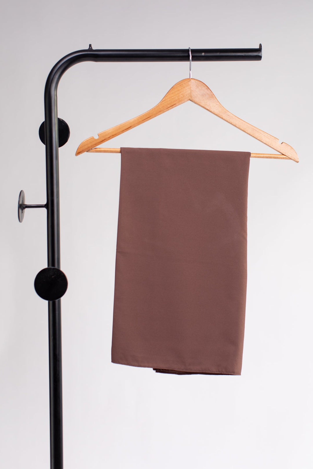Sandy Brown Plain Scarf - Peach Republic