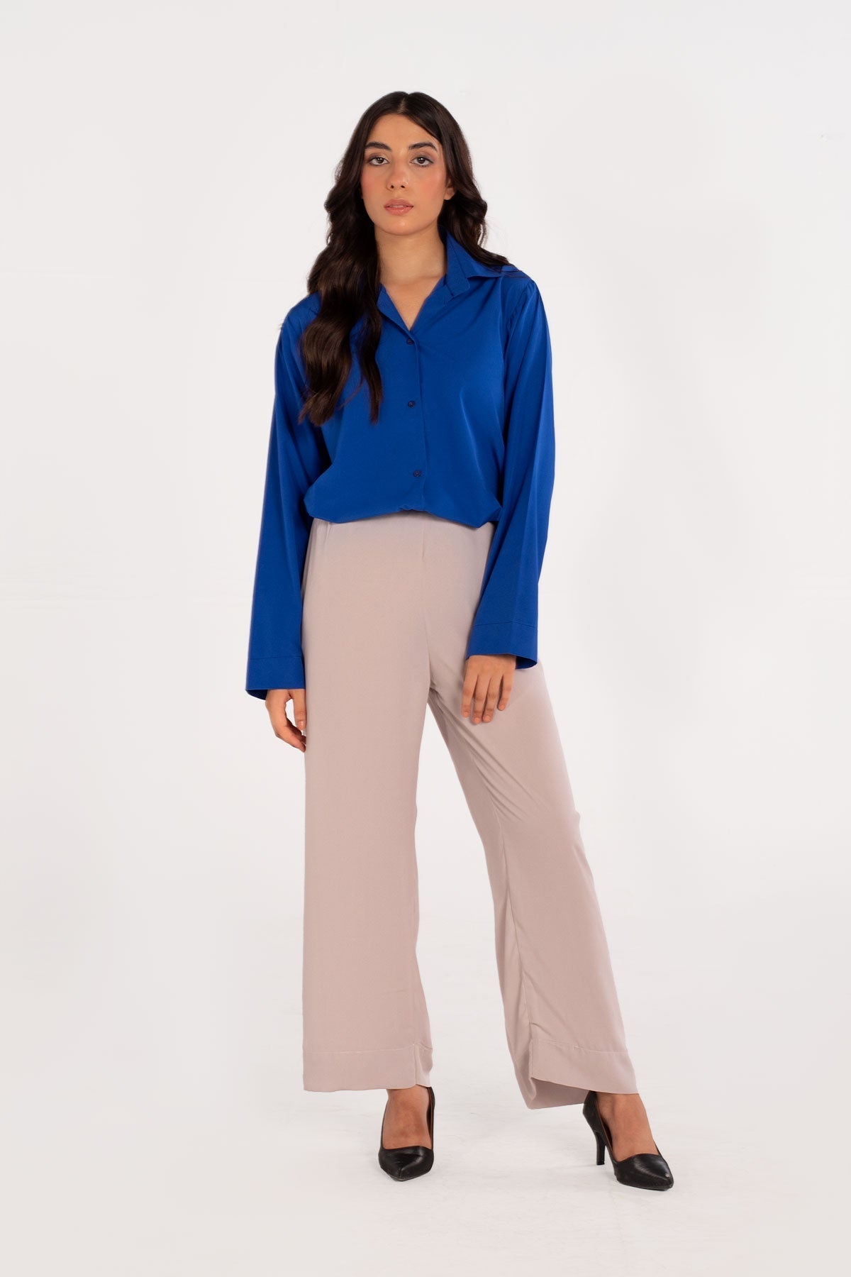 Sapphire Blue Top - Peach Republic