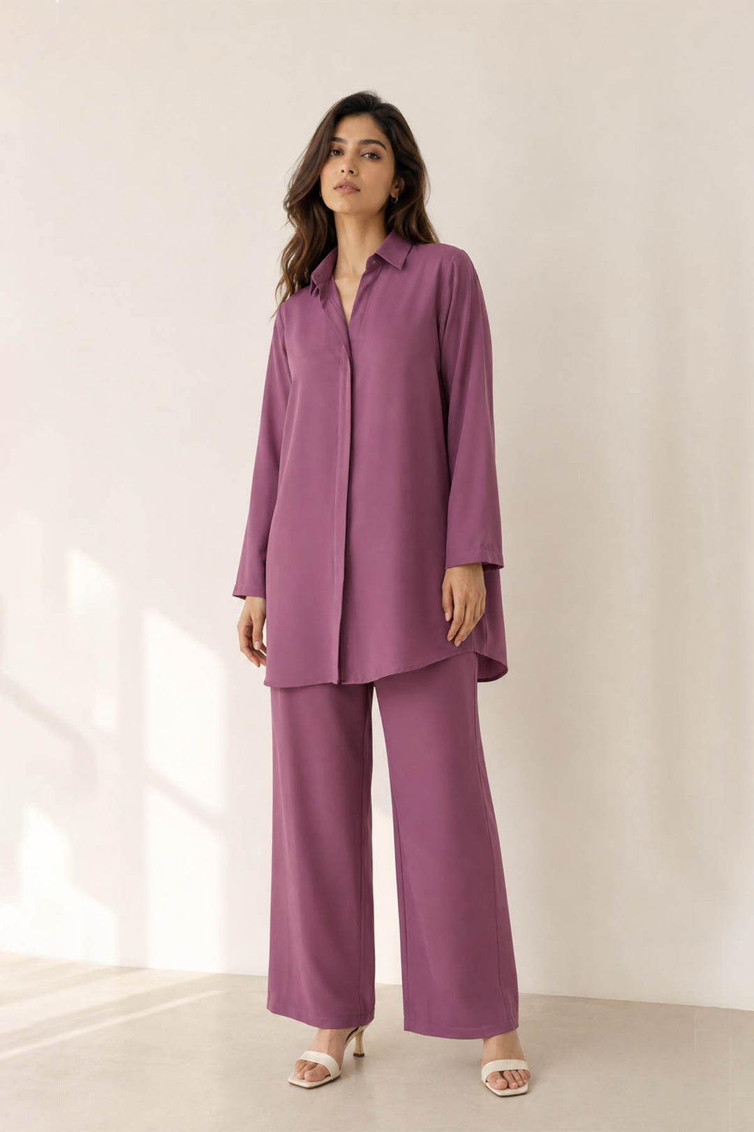 Dusty Mauve Co Ord Set