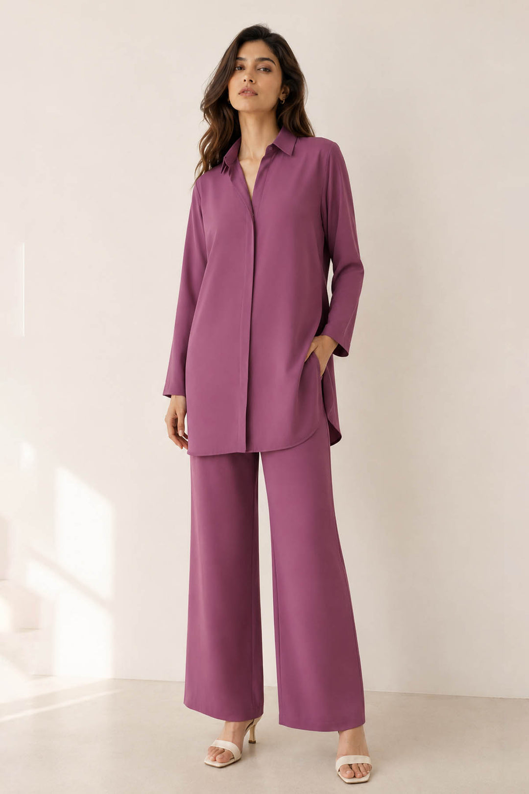 Dusty Mauve Co Ord Set