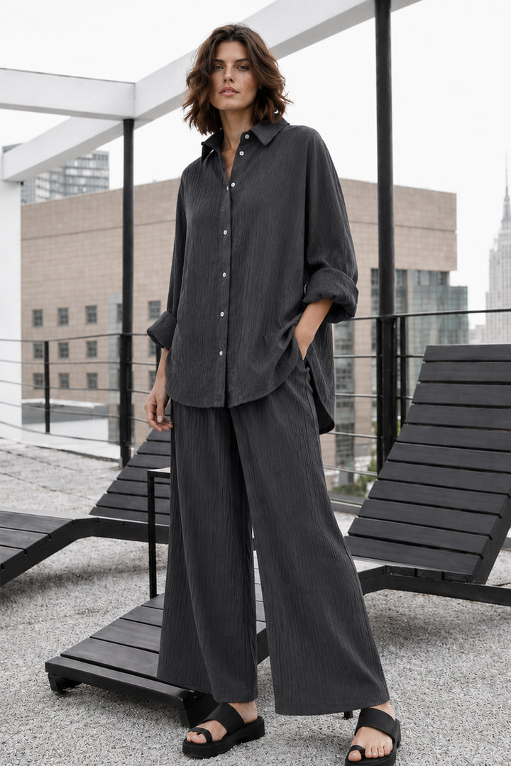 Charcoal Grey Co-ord Set