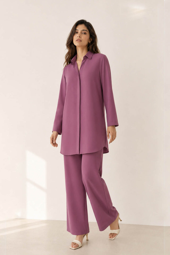 Dusty Mauve Co Ord Set