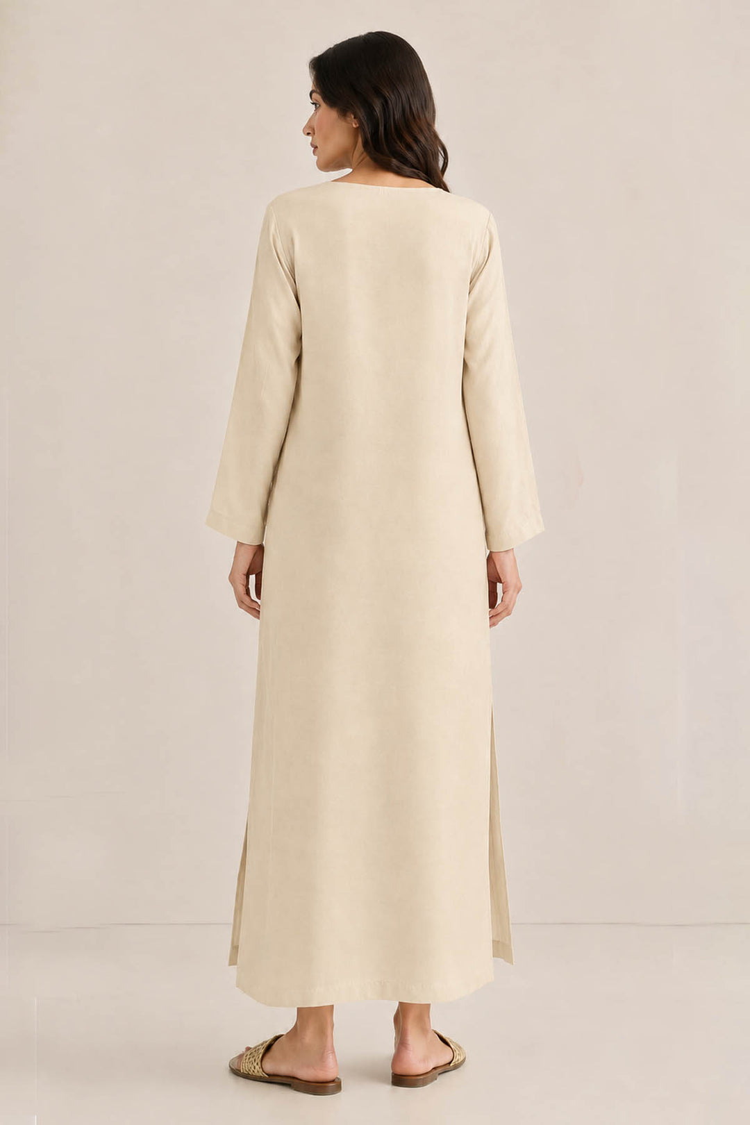 2 Pcs Embellished Raw Silk Set