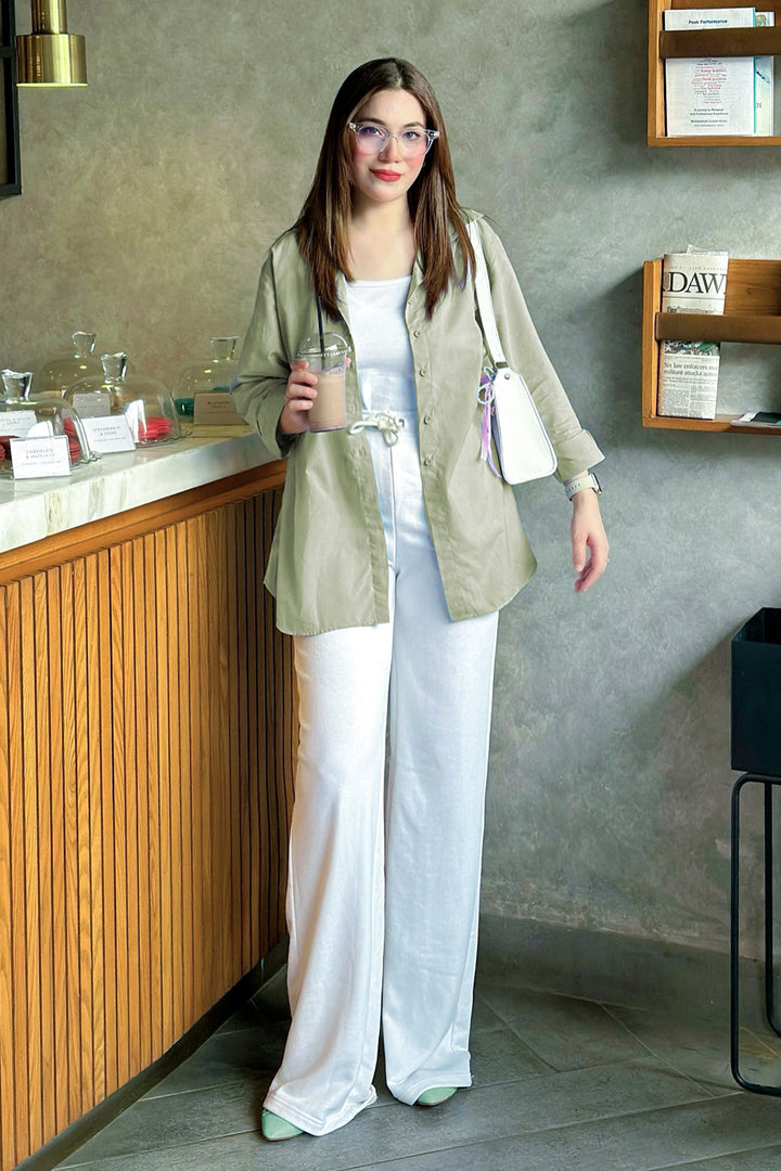 Mint Cambric Top - 01