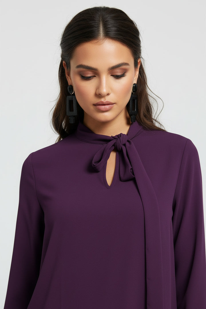 Plum Knot Co Ord Set