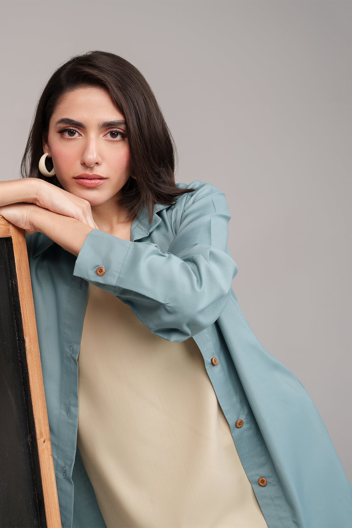 Stone Grey & Beige - Peach Republic