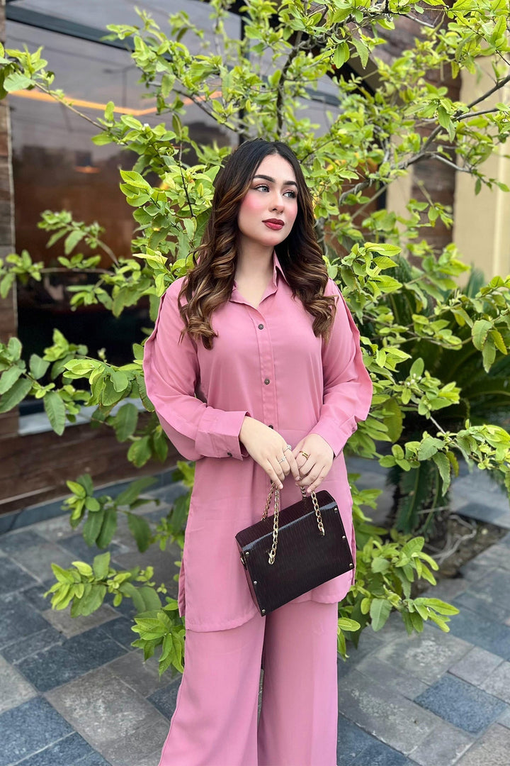 Tea Pink Co Ord Set - Peach Republic