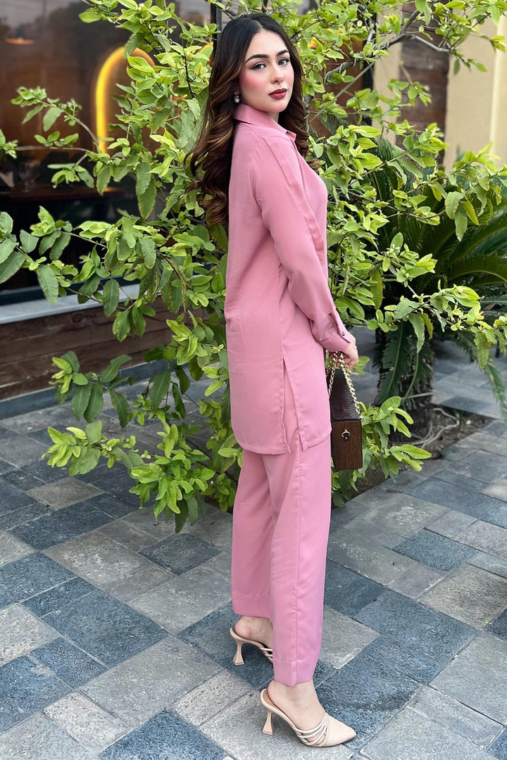 Tea Pink Co Ord Set - Peach Republic