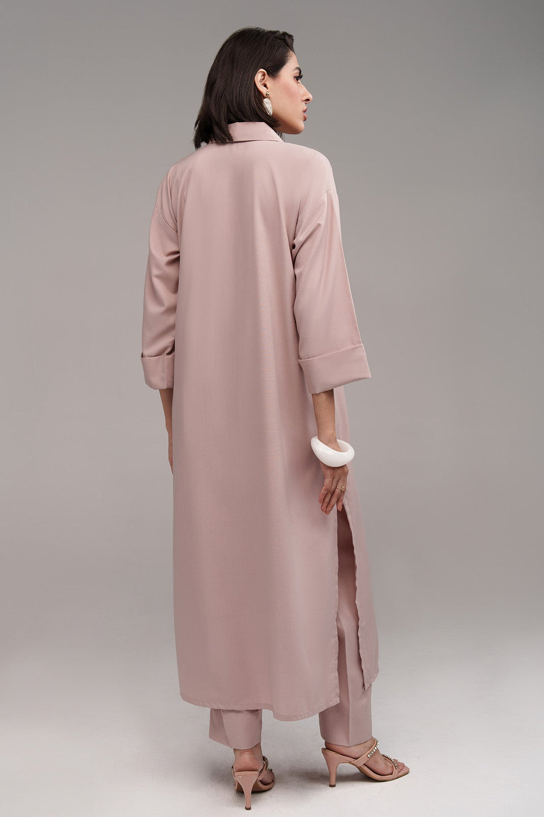 Tea Pink Dress - Peach Republic