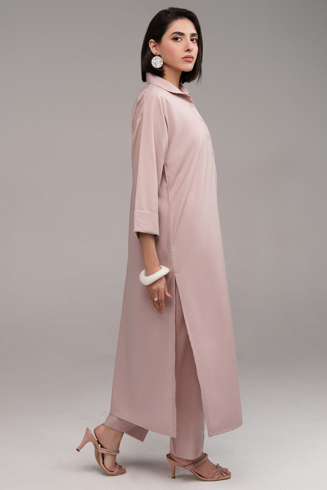 Tea Pink Dress - Peach Republic