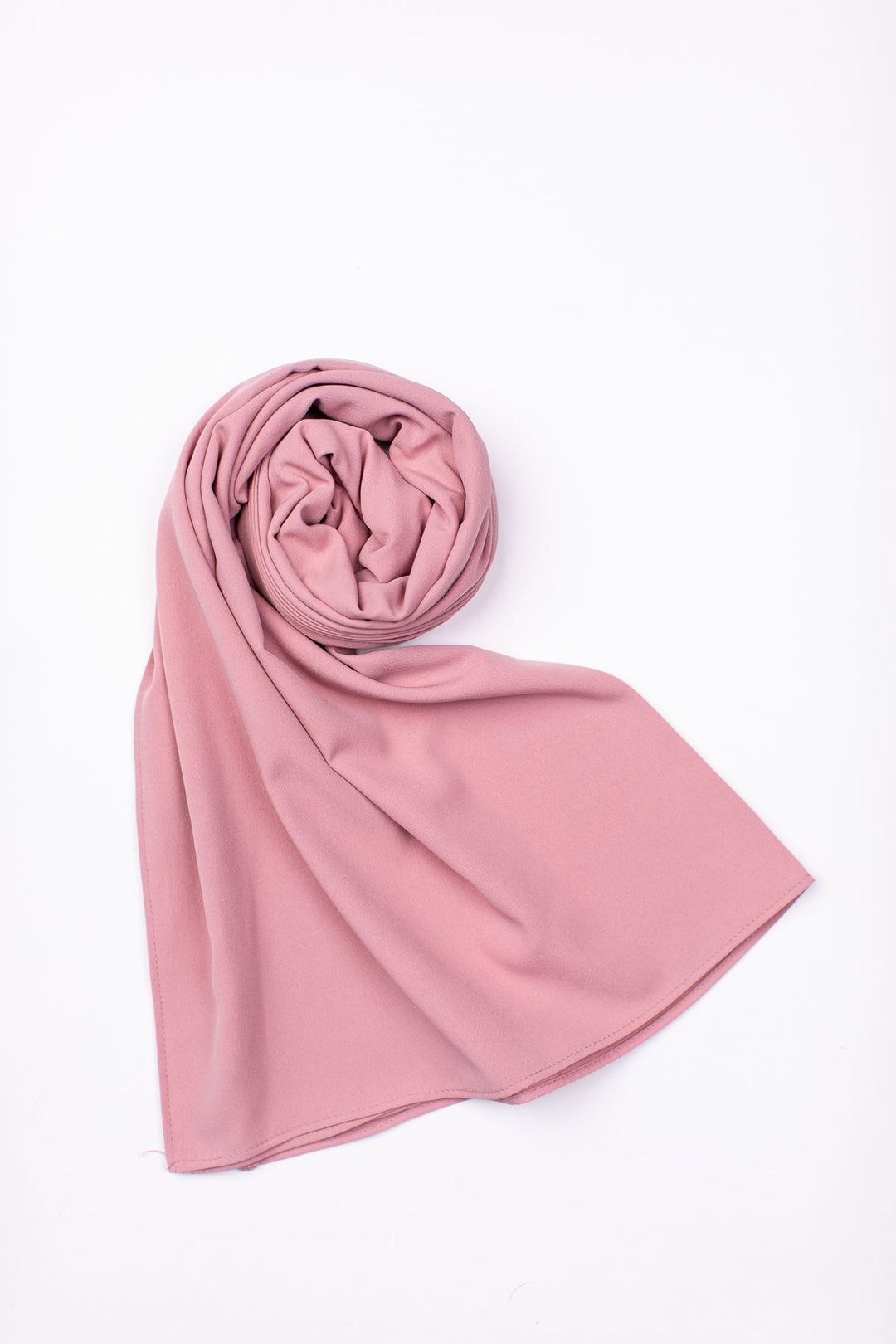 Tea Pink Plain Scarf - Peach Republic