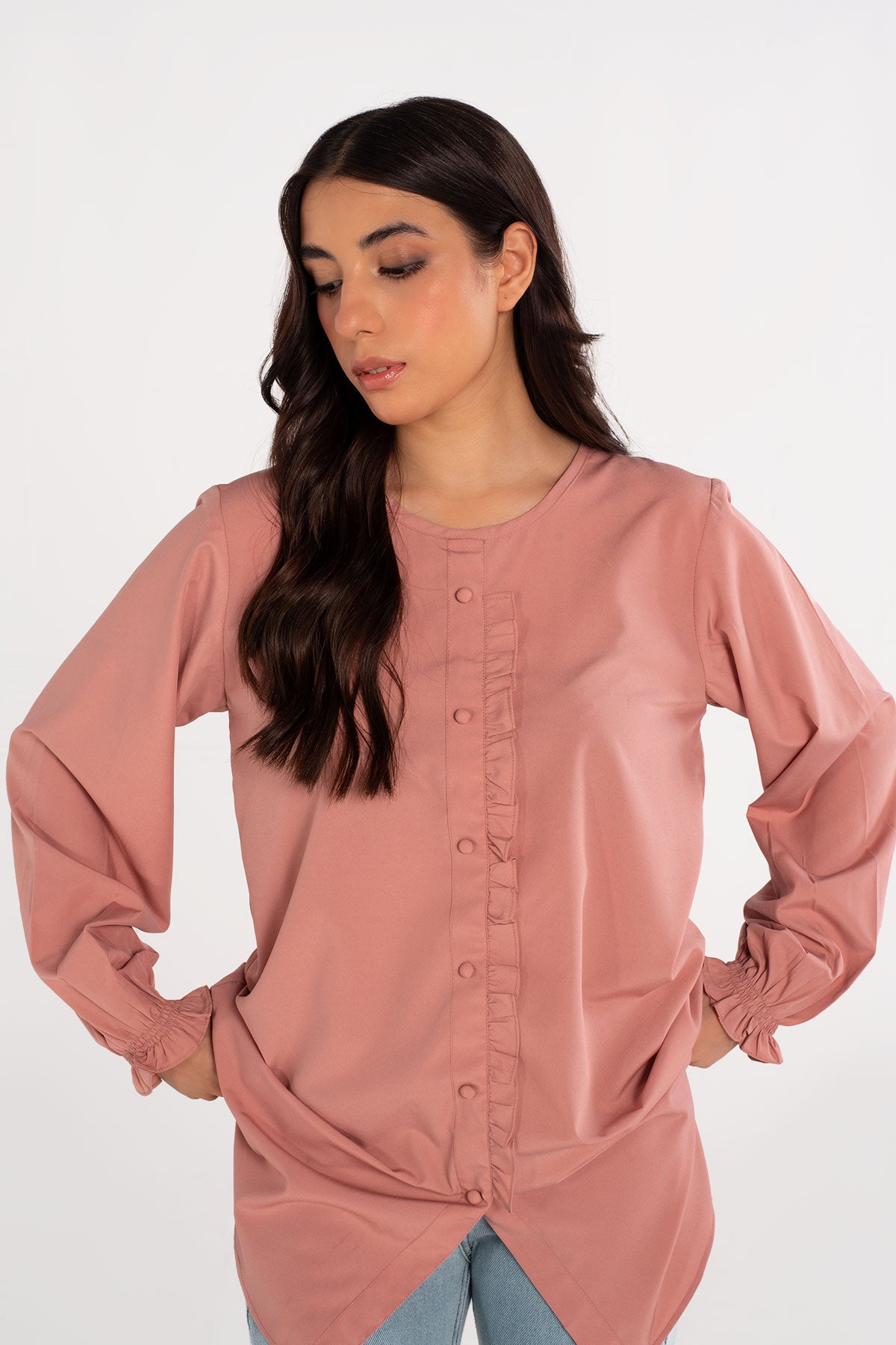 Tea Pink Top - Peach Republic