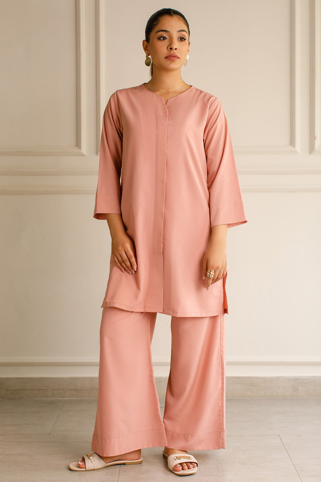 Tea Pink Tunic - 01 - Peach Republic