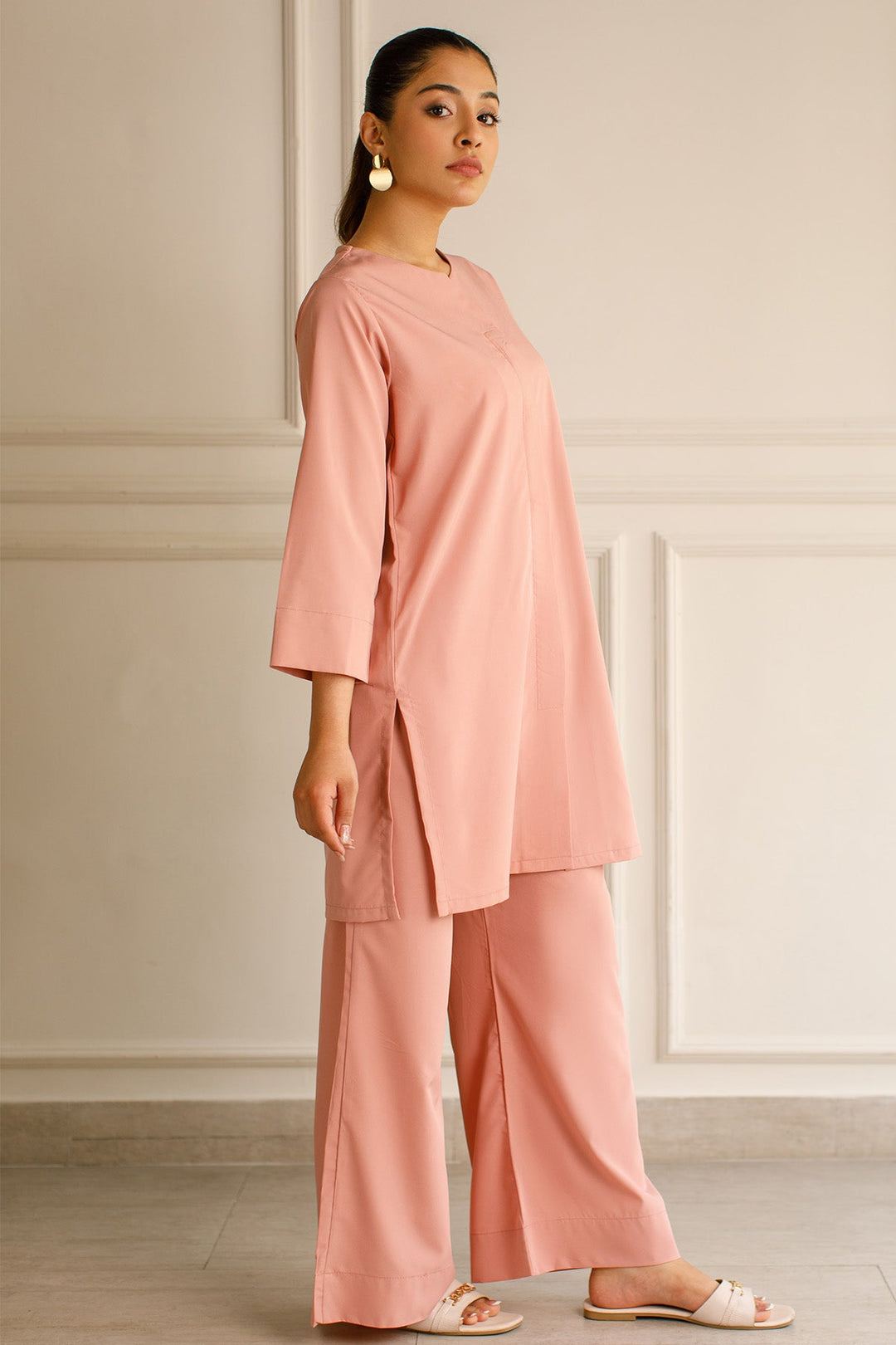 Tea Pink Tunic - 01 - Peach Republic
