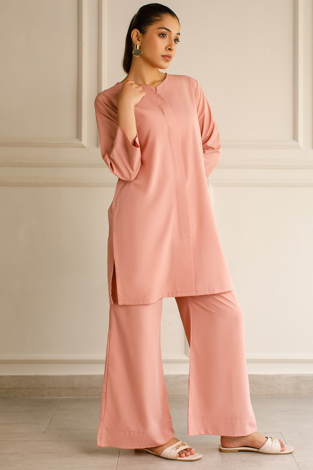 Tea Pink Tunic - 01 - Peach Republic