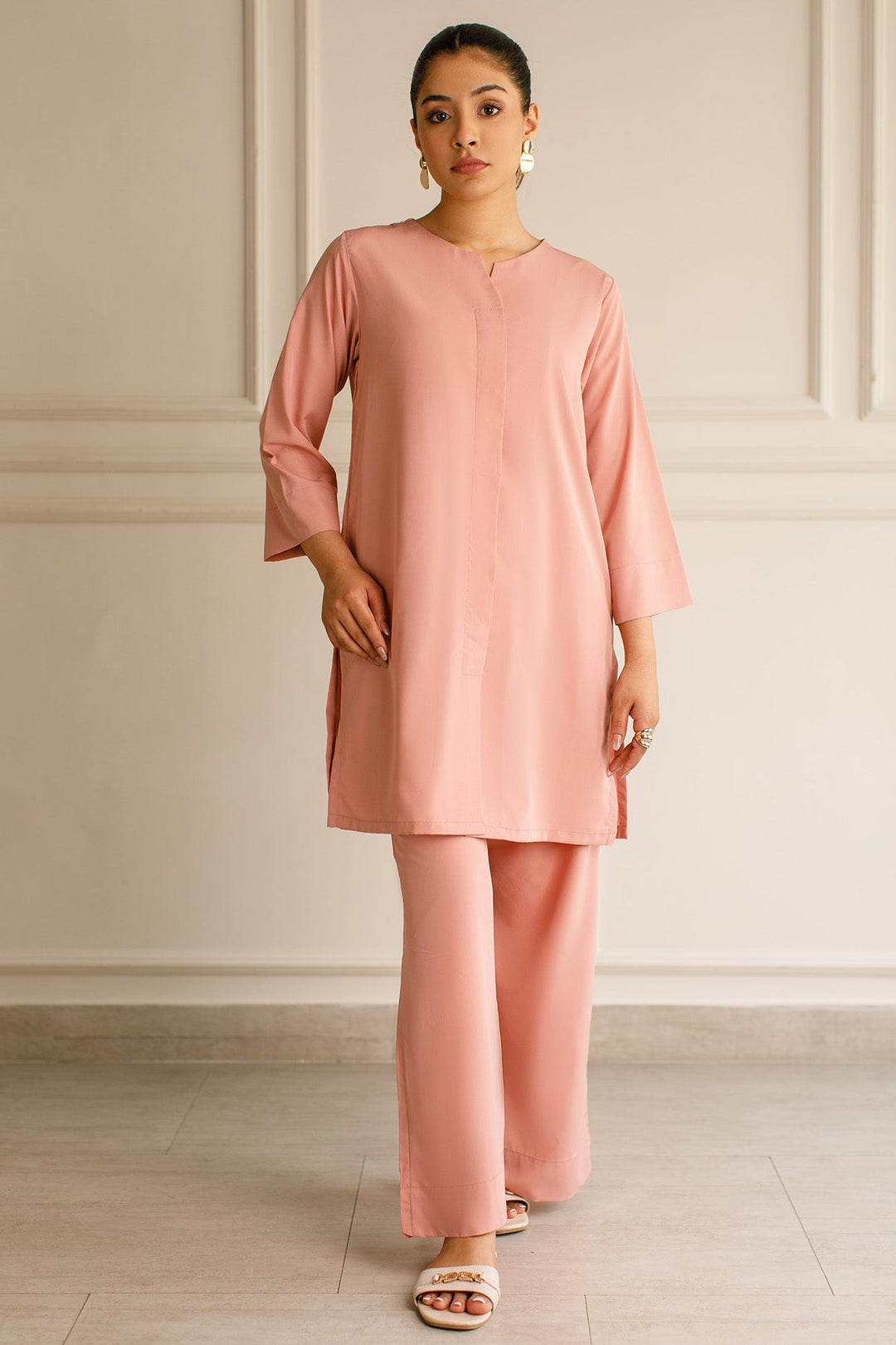 Tea Pink Tunic - 01 - Peach Republic