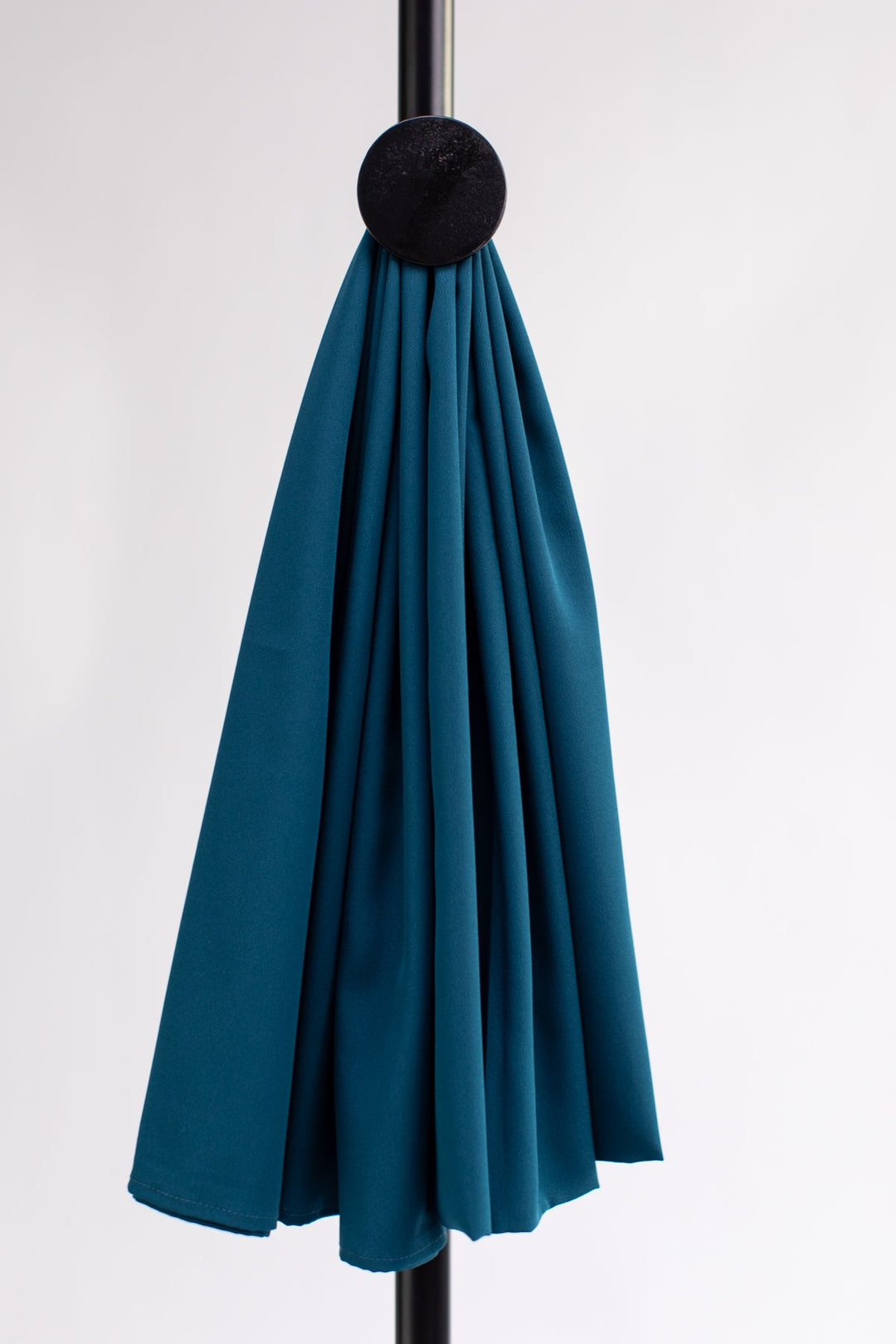 Teal Green Plain Scarf - Peach Republic
