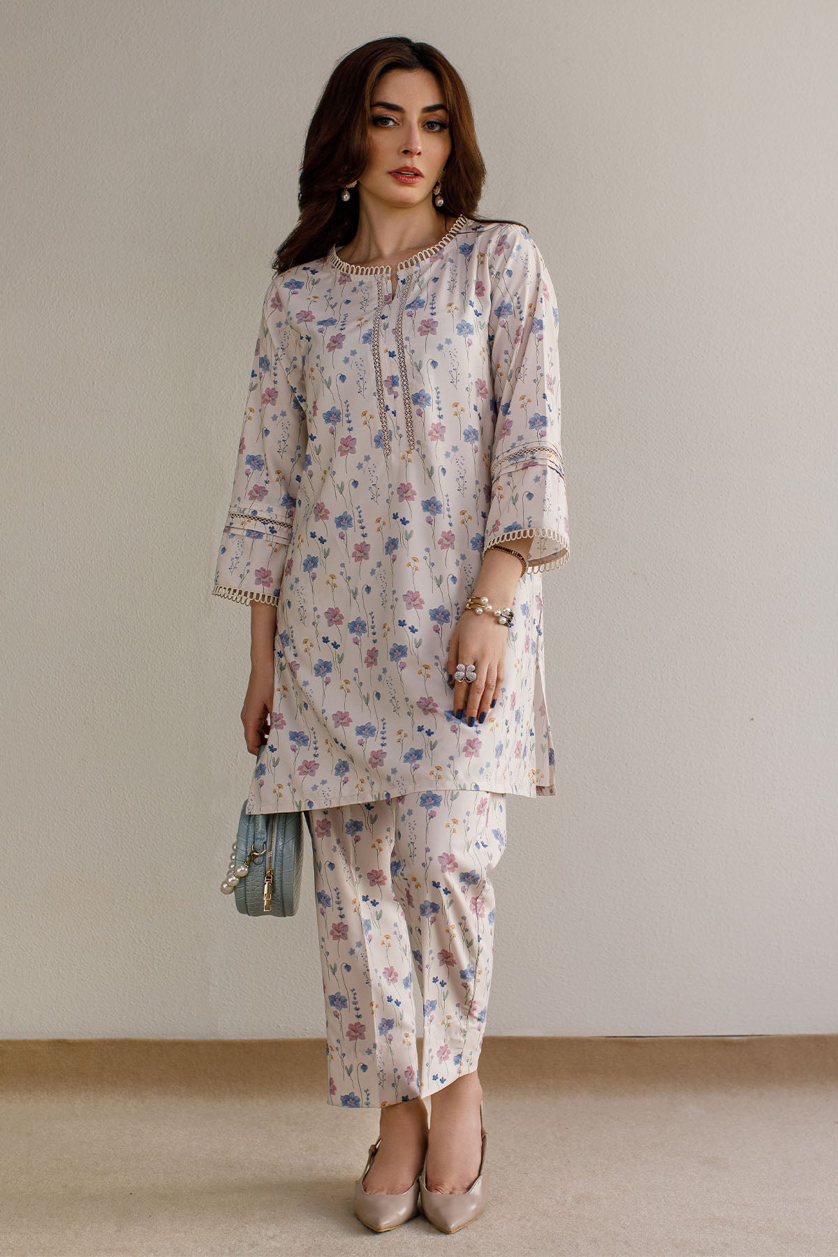 2 Pcs Printed Dress - 31
