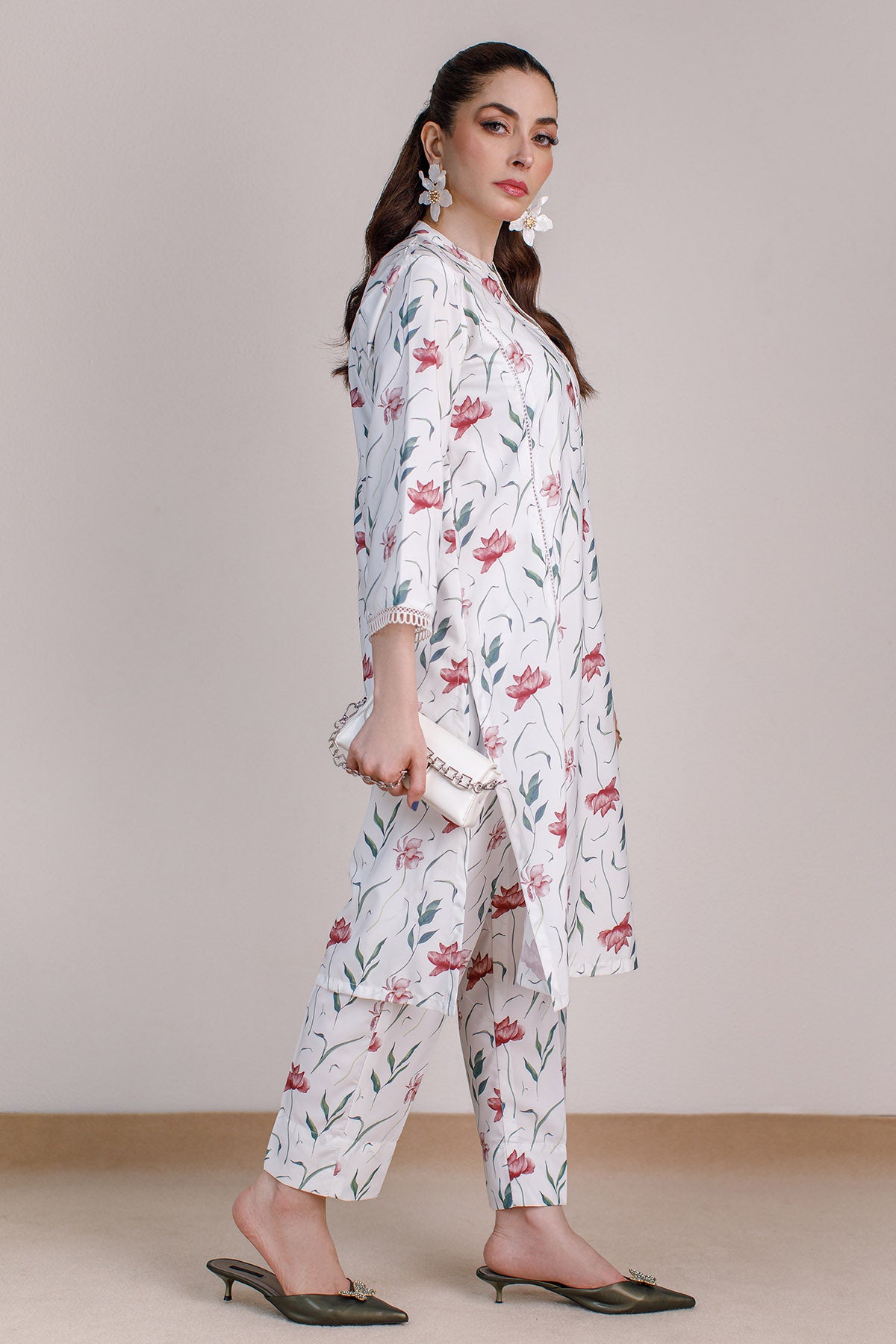 2 Pcs Printed Suit - 24
