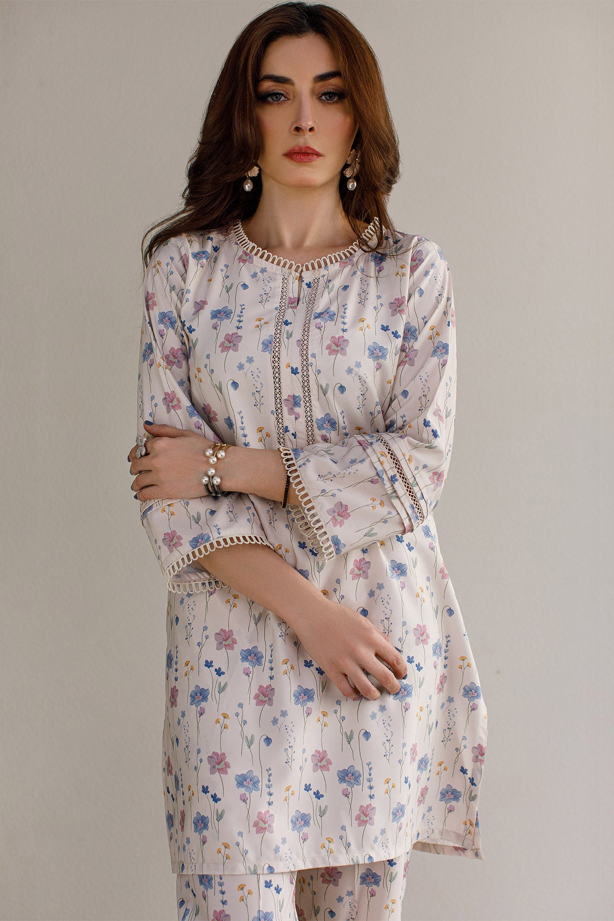 2 Pcs Printed Dress - 31