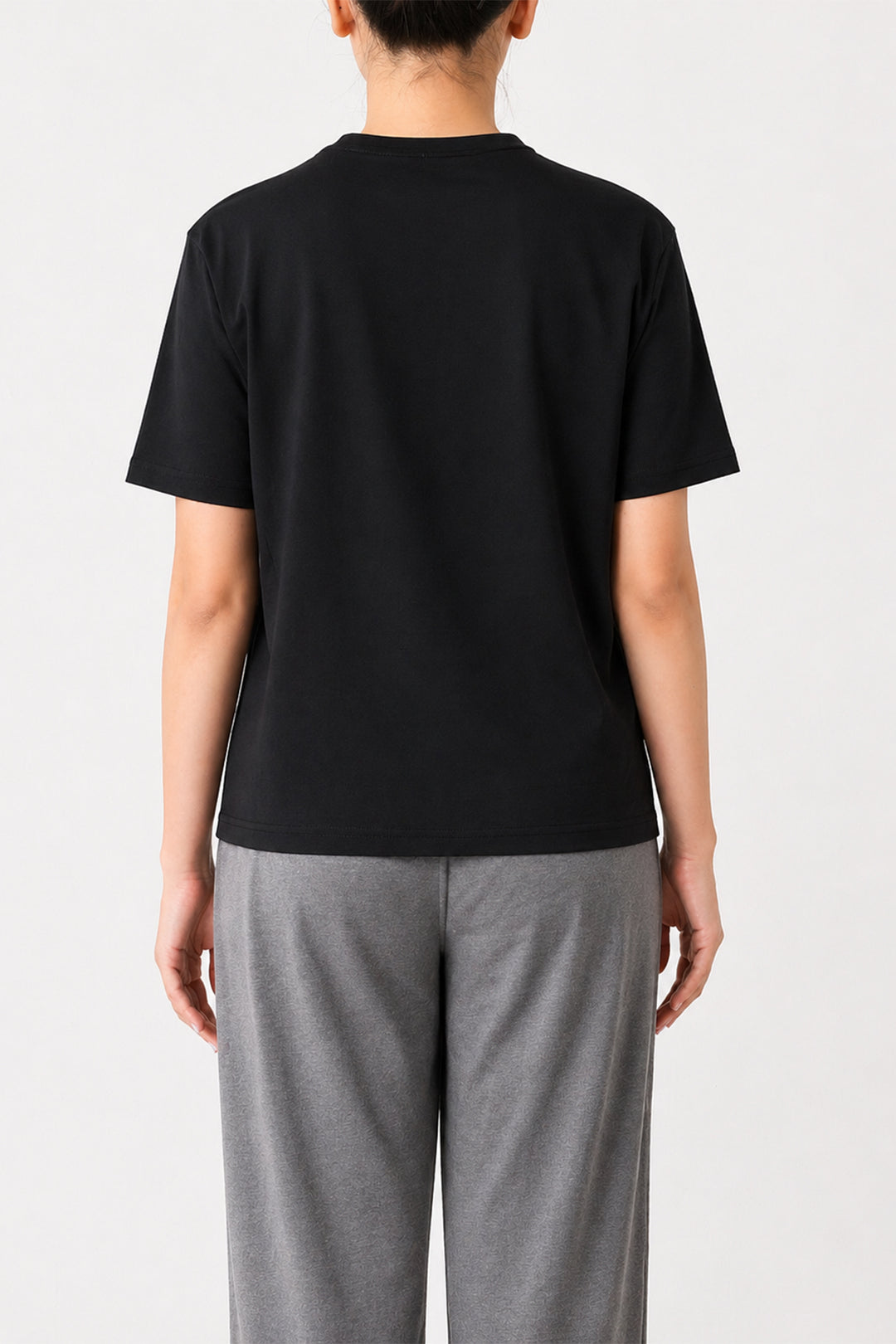BLACK KEYHOLE T-SHIRT