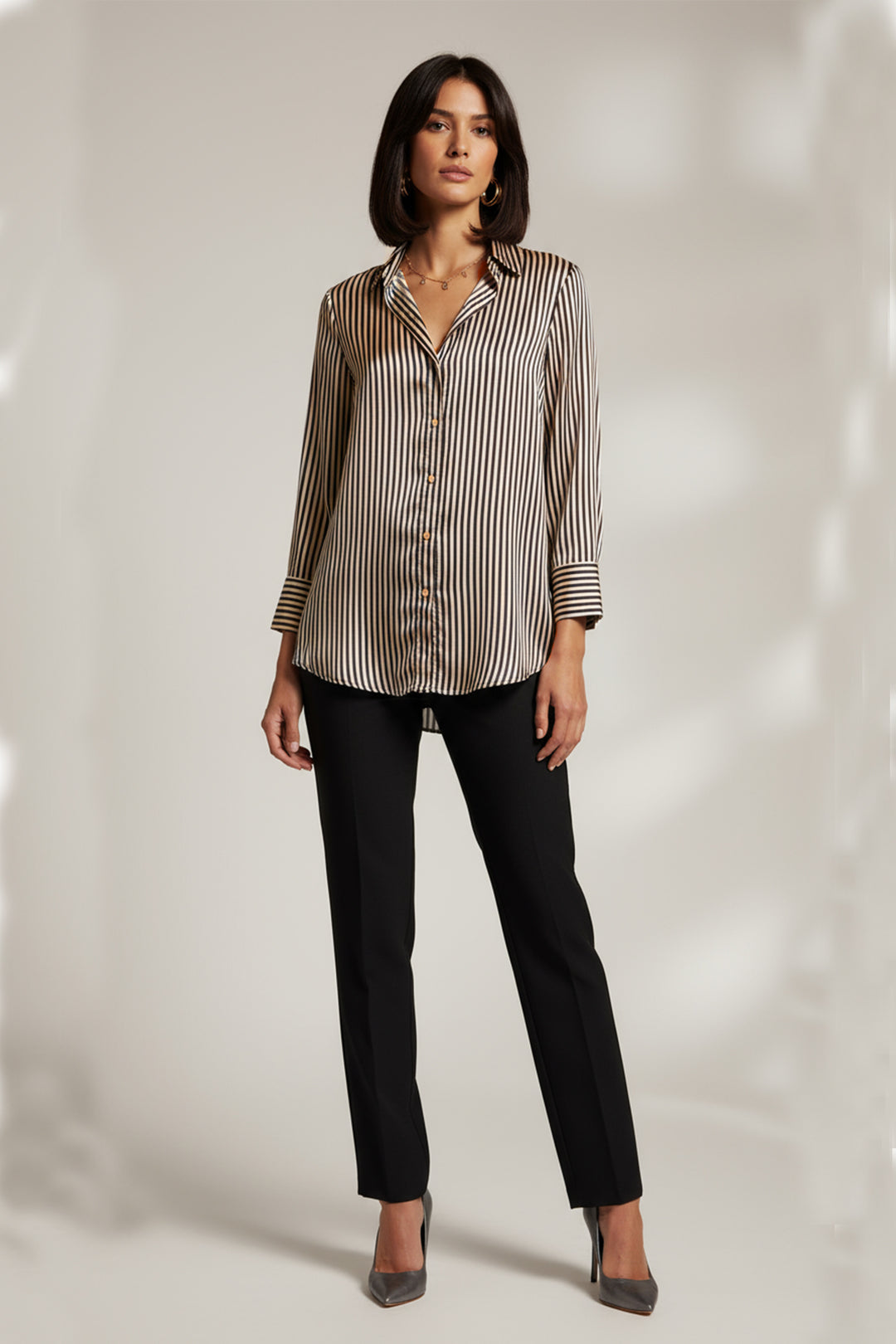 Printed Silk Top - 11