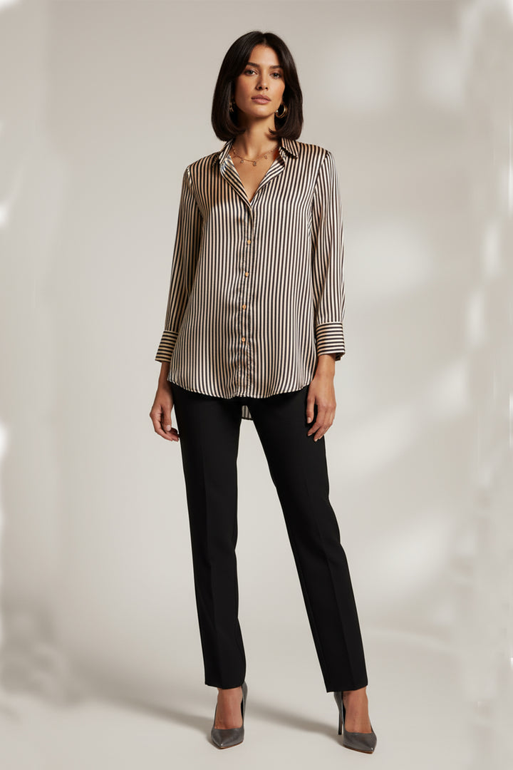 Printed Silk Top - 11