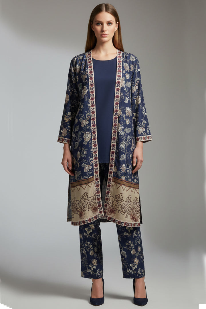 Printed Layered Dress - 03