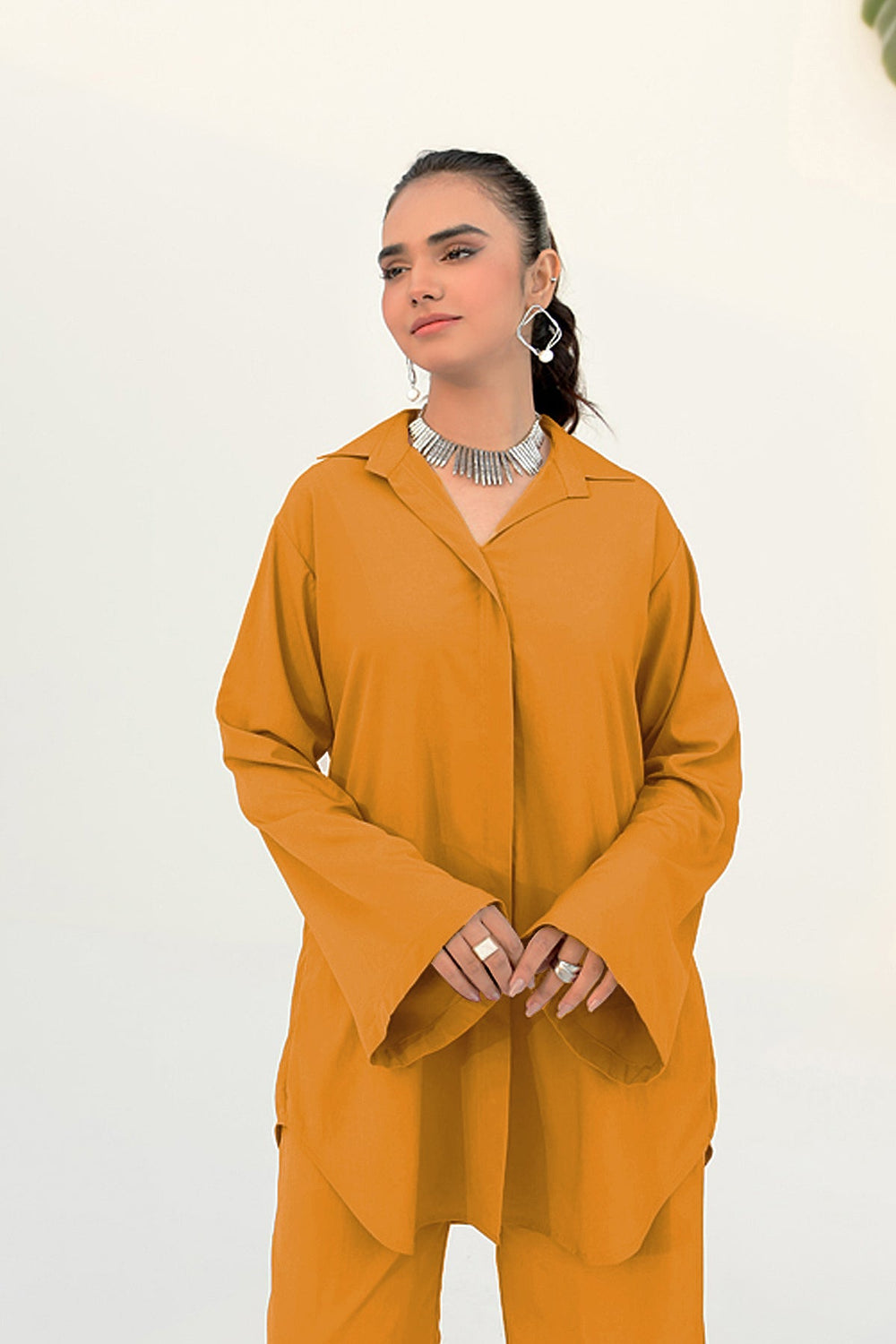 Yellow Mustard Tunic - Peach Republic